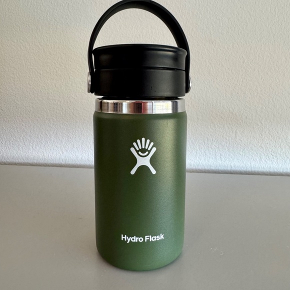 Hydro Flask 12 oz Wide Flex Sip Lid Vacuum Flask Tempshield Insulation Green - Picture 1 of 6